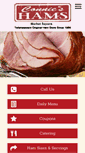 Mobile Screenshot of connieshamsandcatering.com
